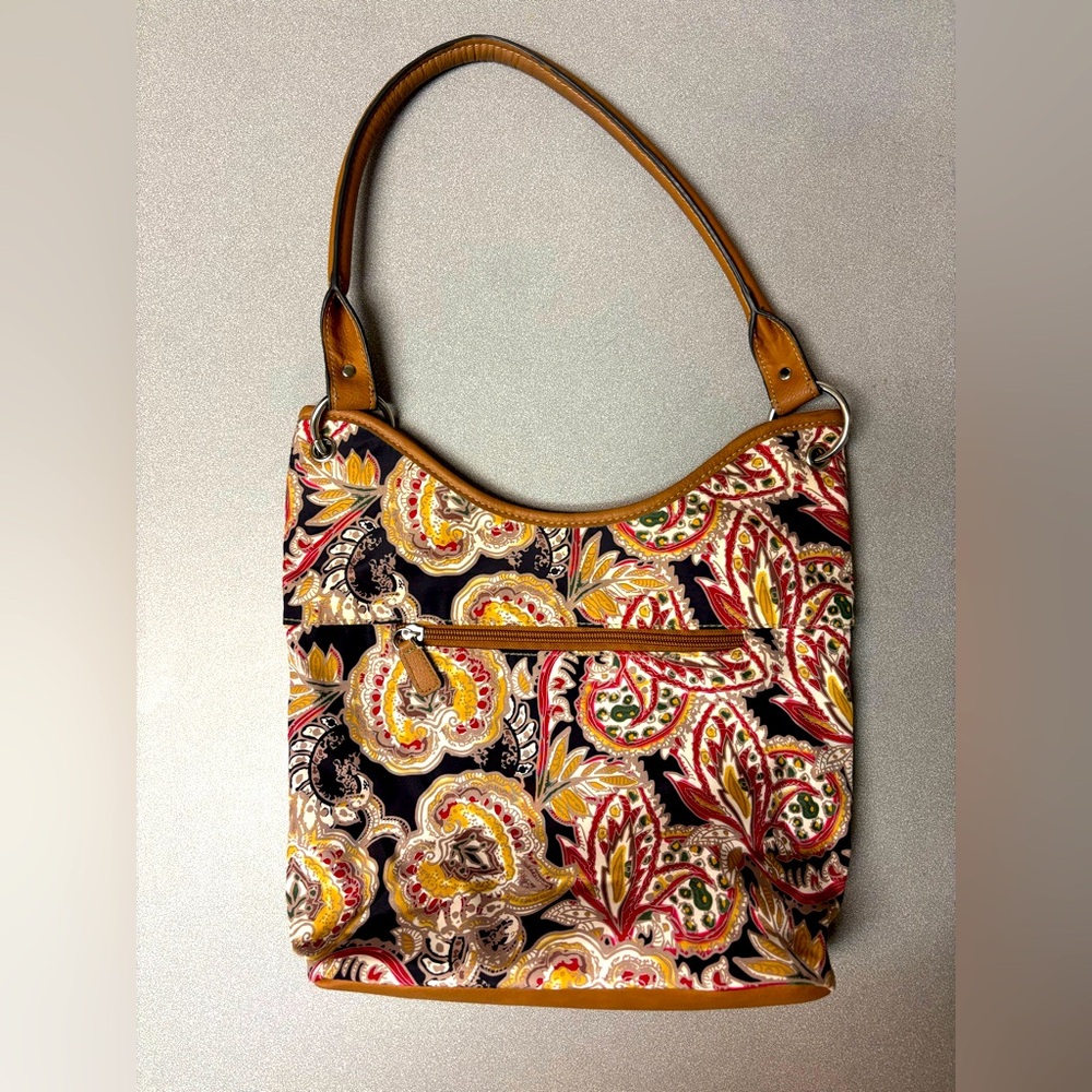 Croft and Barrow Paisley shoulder bag.